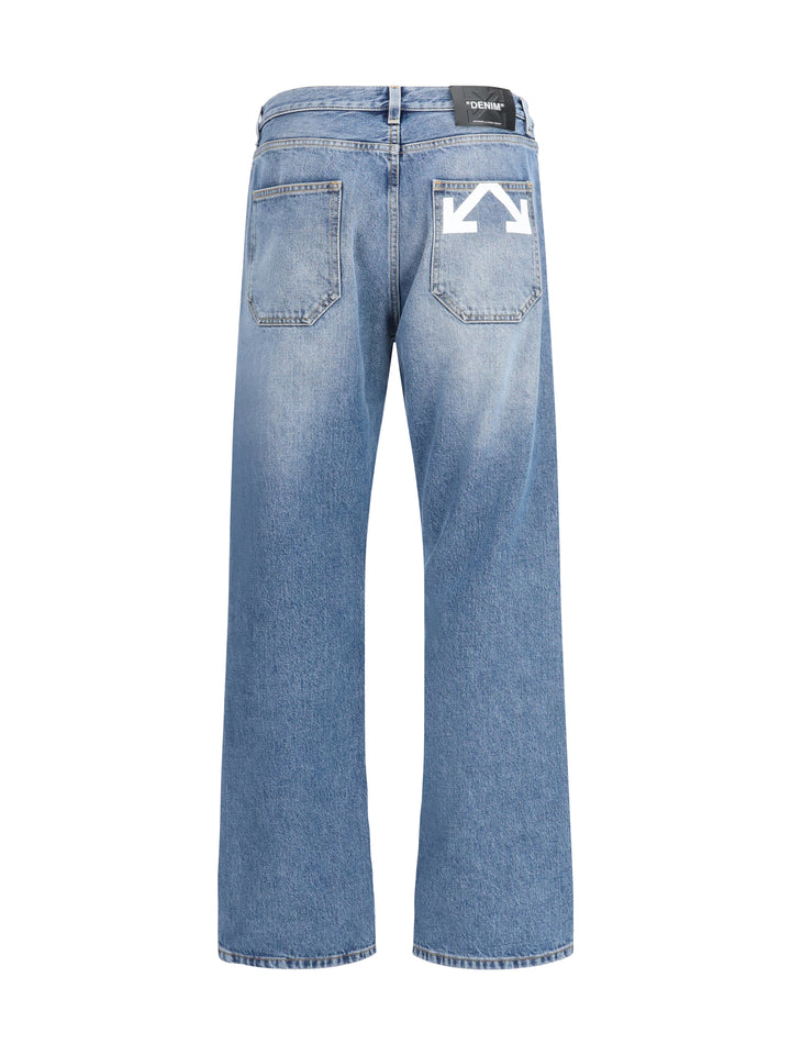 Half Arrow slim relaxed Jeans 2