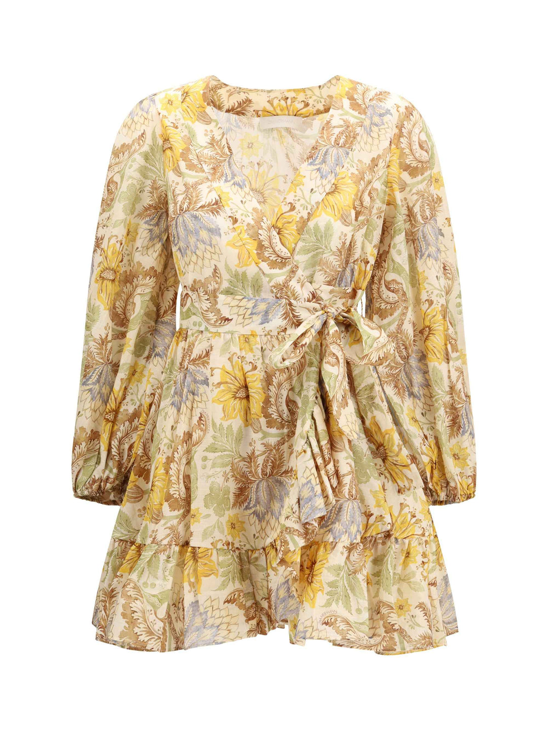 Daylight wrap mini Dress