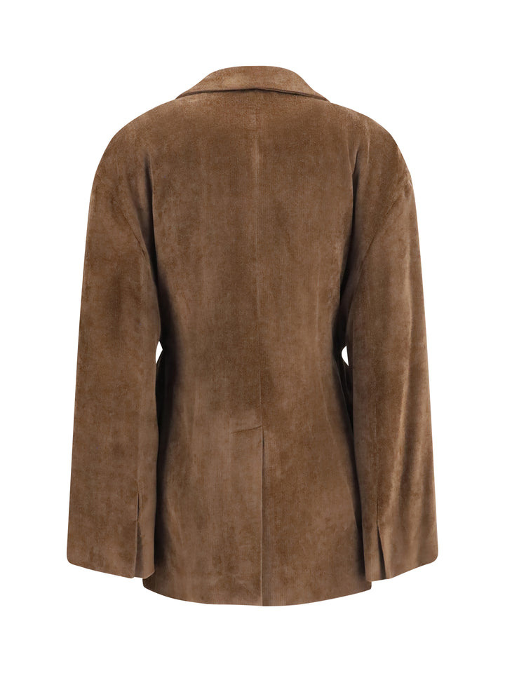Cashmere-blend Jacket with drawstrings 2