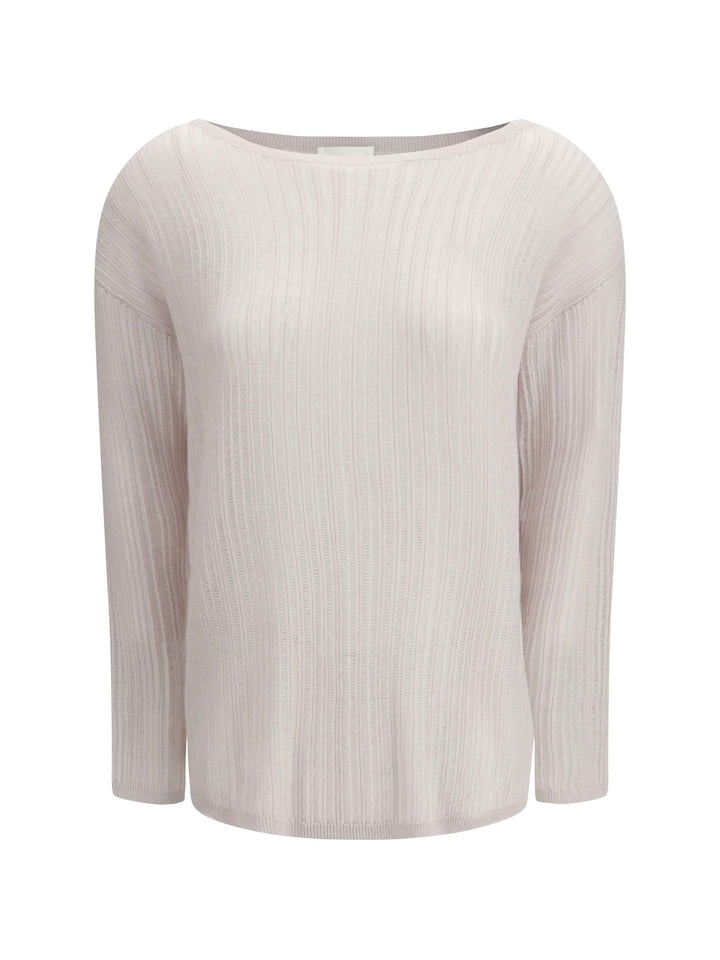 Rib-knit crew-neck Sweater