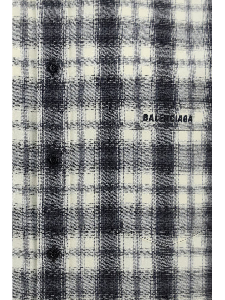 Checked cotton flannel Shirt 3