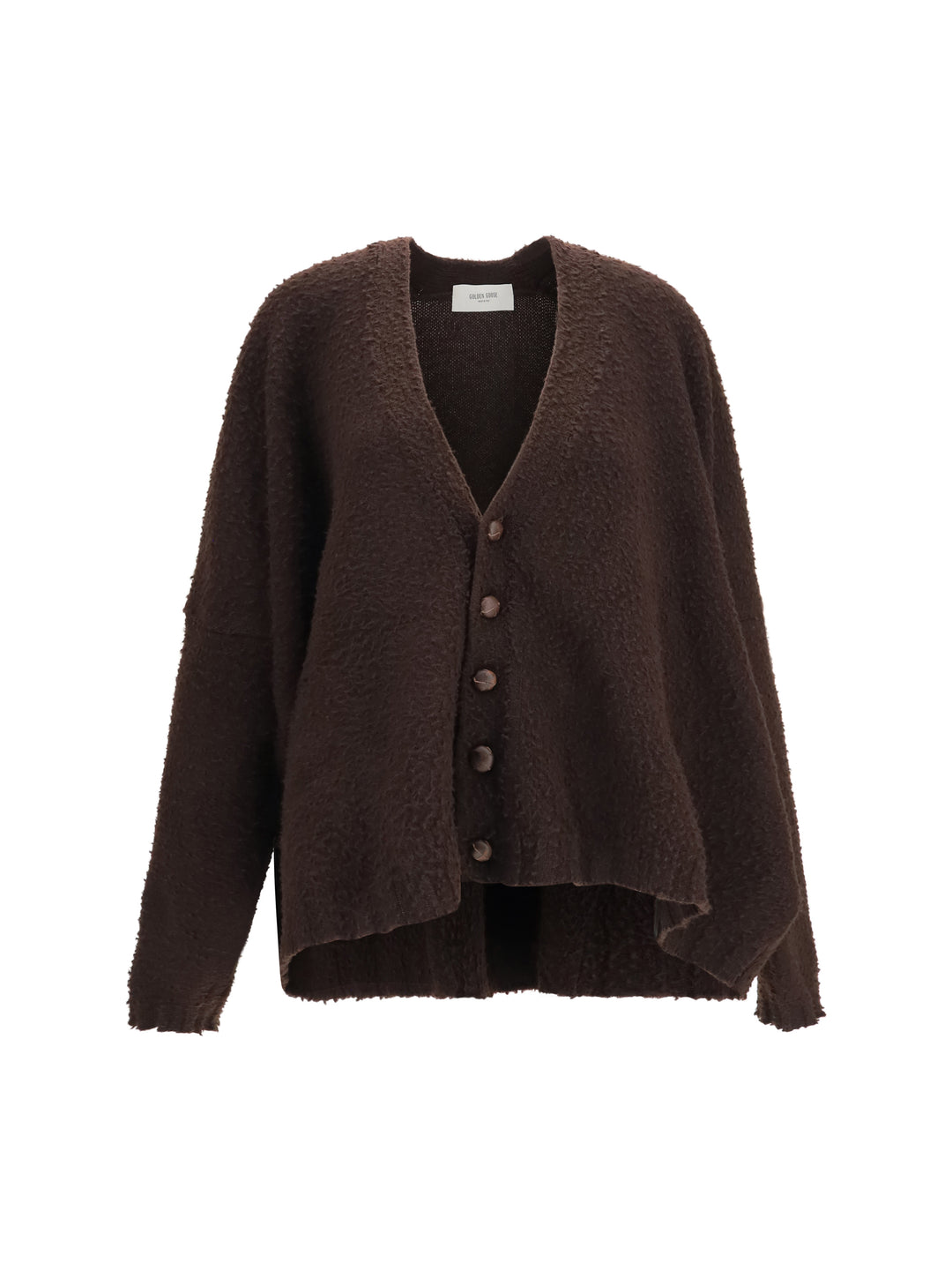 Casentino-effect wool Cardigan 1