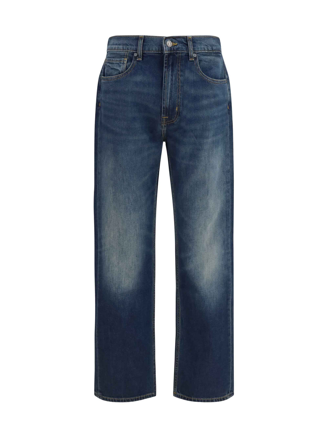 Straight-leg denim Jeans