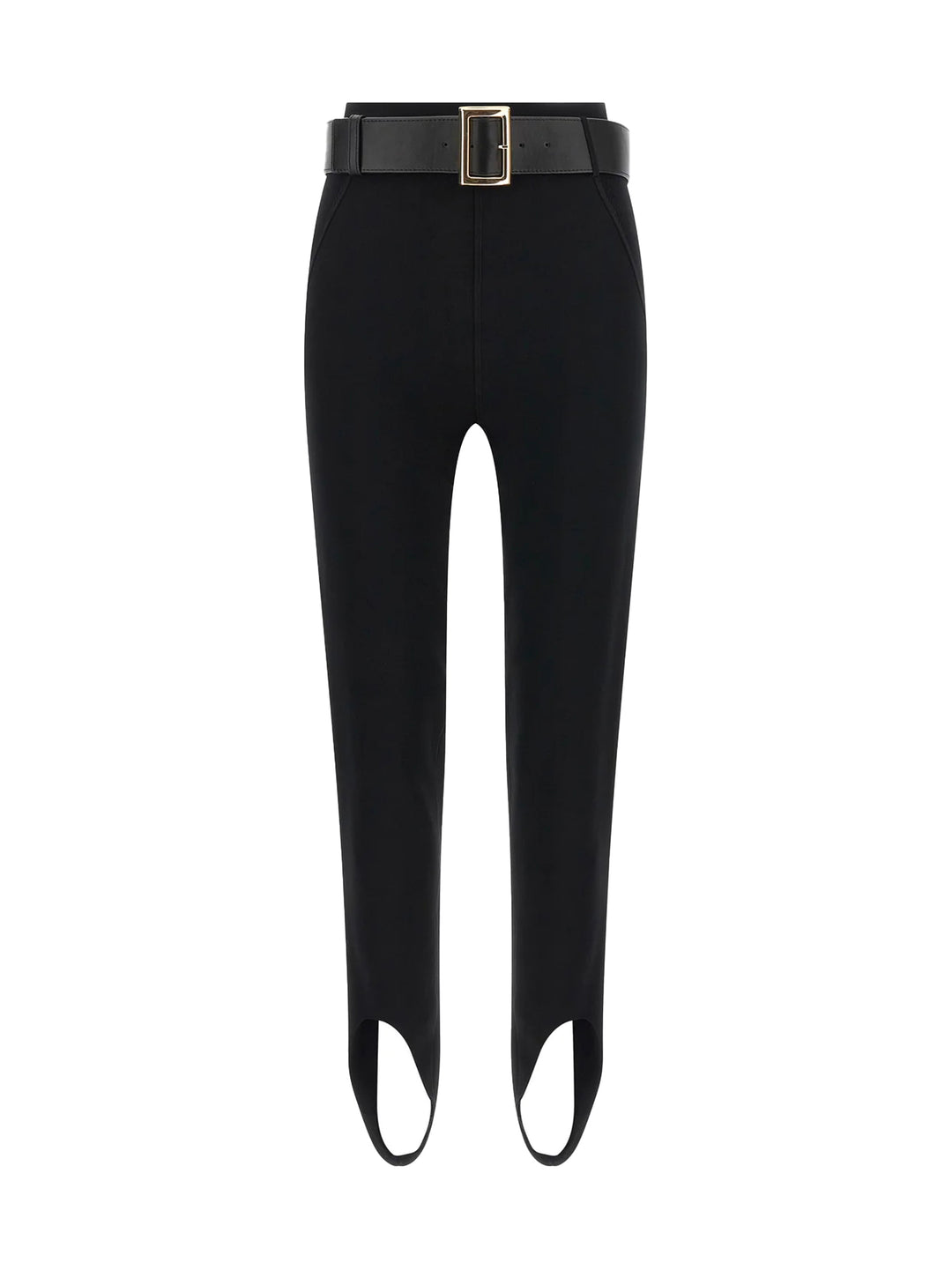 Stretch jersey Leggings with belt 1