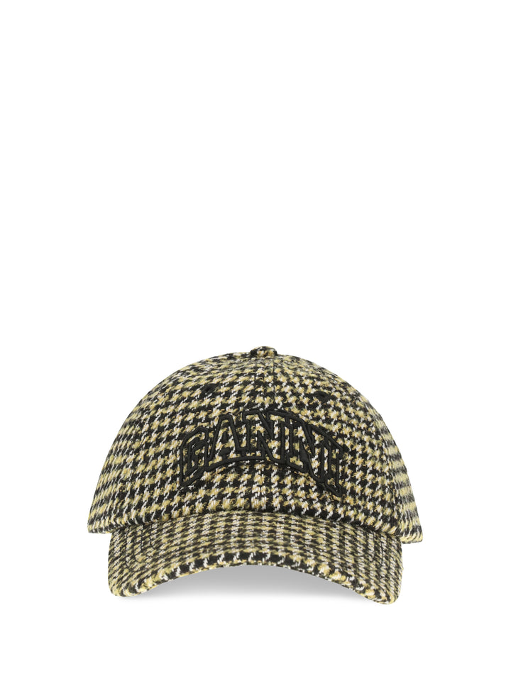 Woollen Check Cap 1
