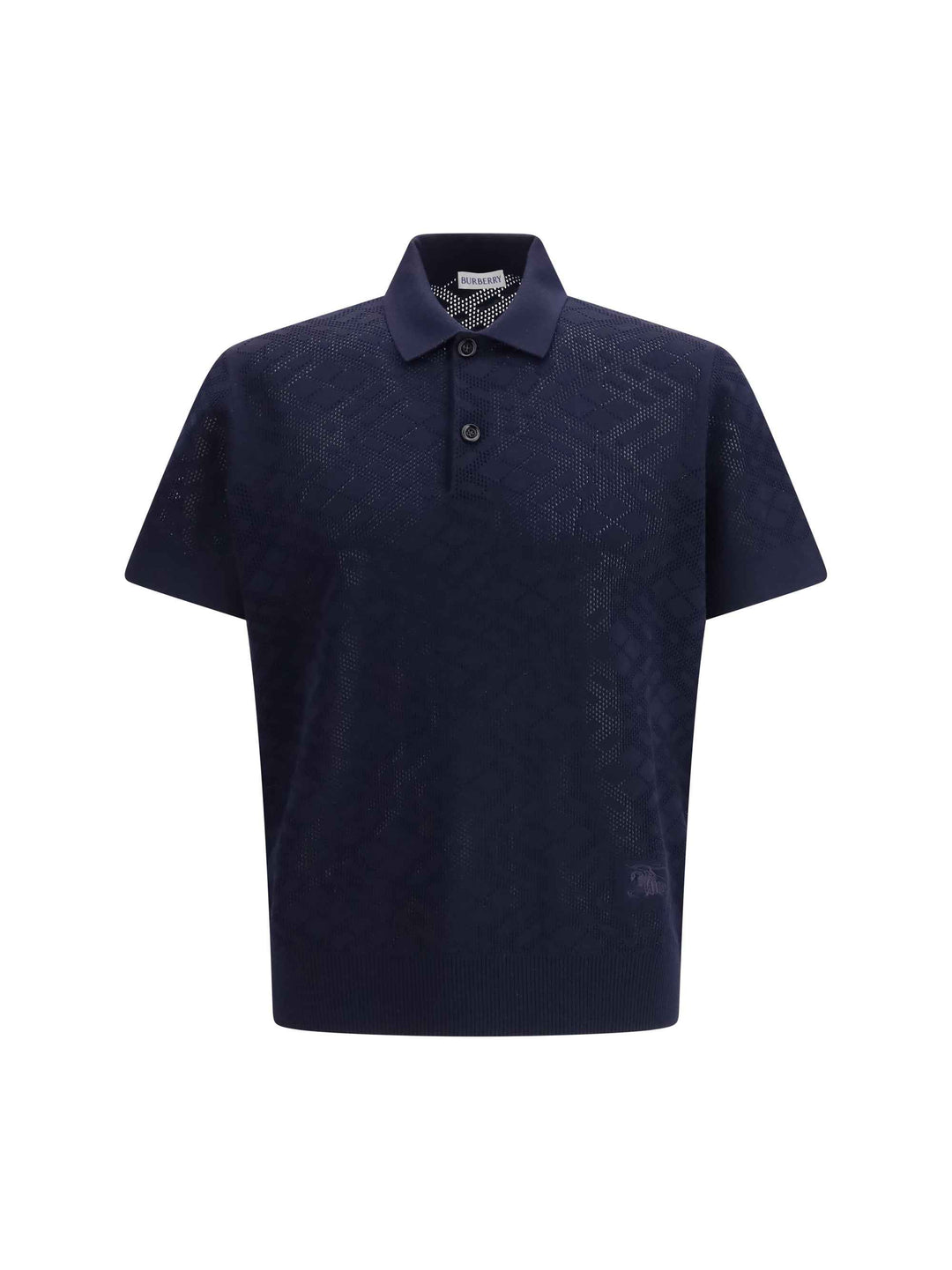 Check wool Polo