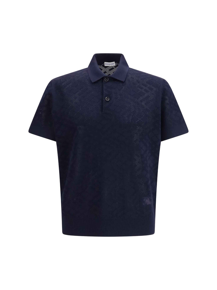 Check wool Polo