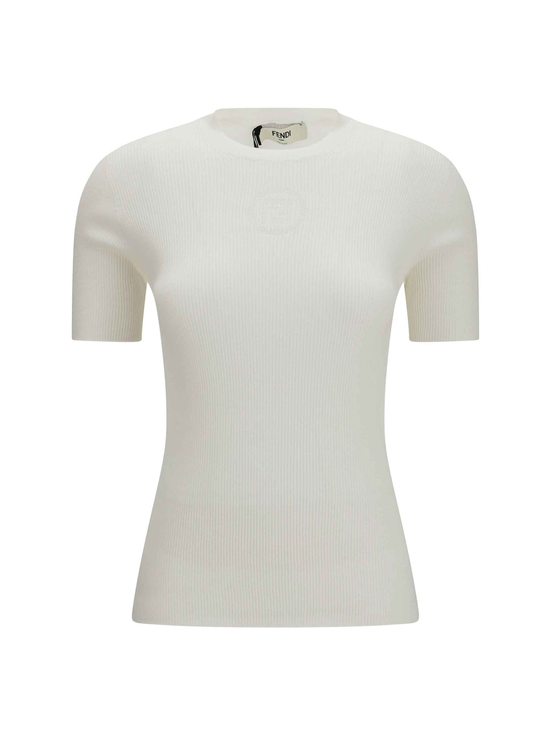 Short-sleeve cotton Sweater