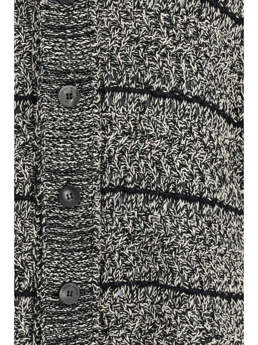 Mouliné texture knit Shirt