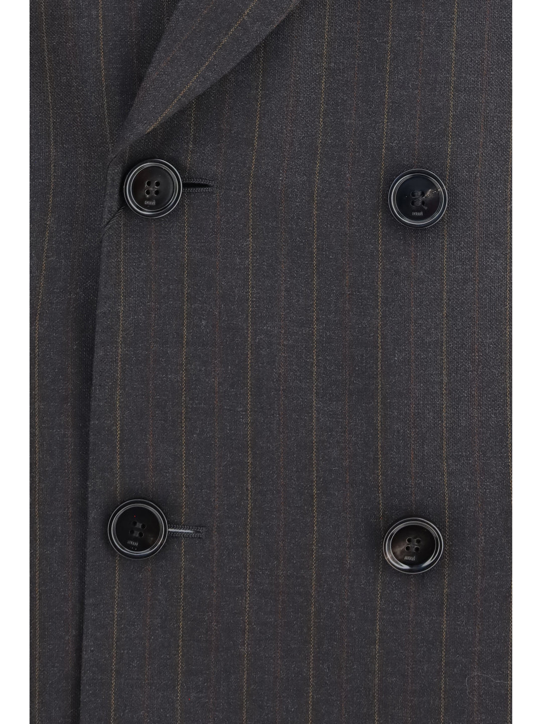 Striped wool double breasted Blazer 3