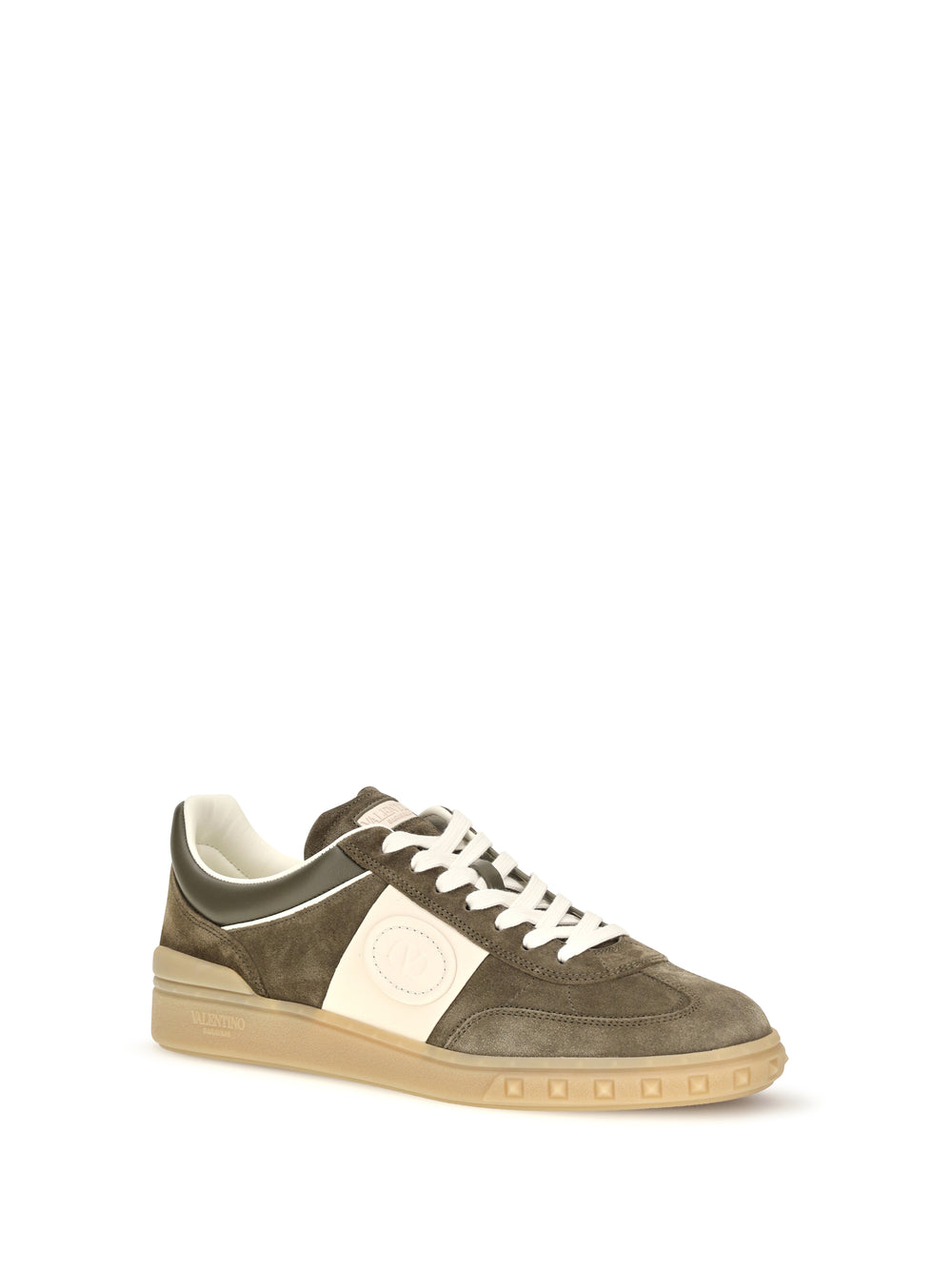 Low Top Upvillage Sneakers in suede split leather and nappa calfskin 2