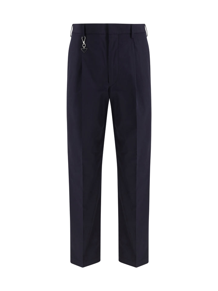 Tailored cotton poplin Pants 1