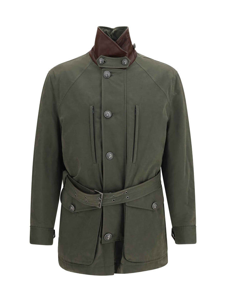 Belted waterproof Jacket