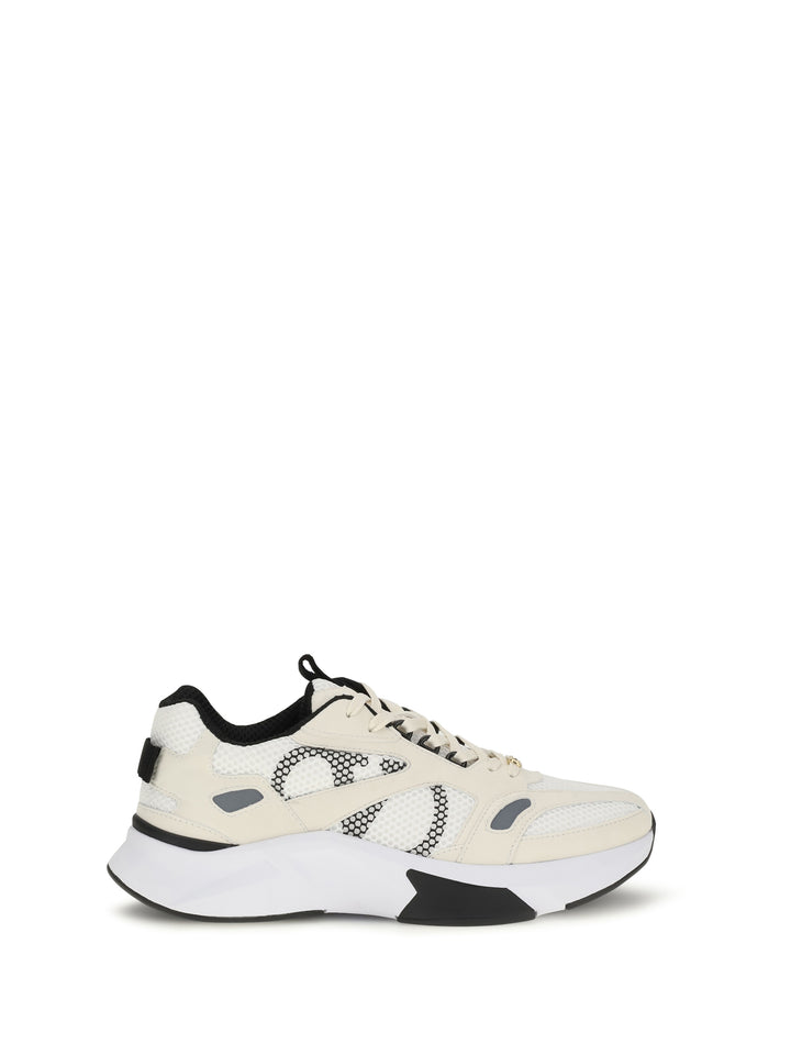 Demivee mesh and suede Sneakers 1