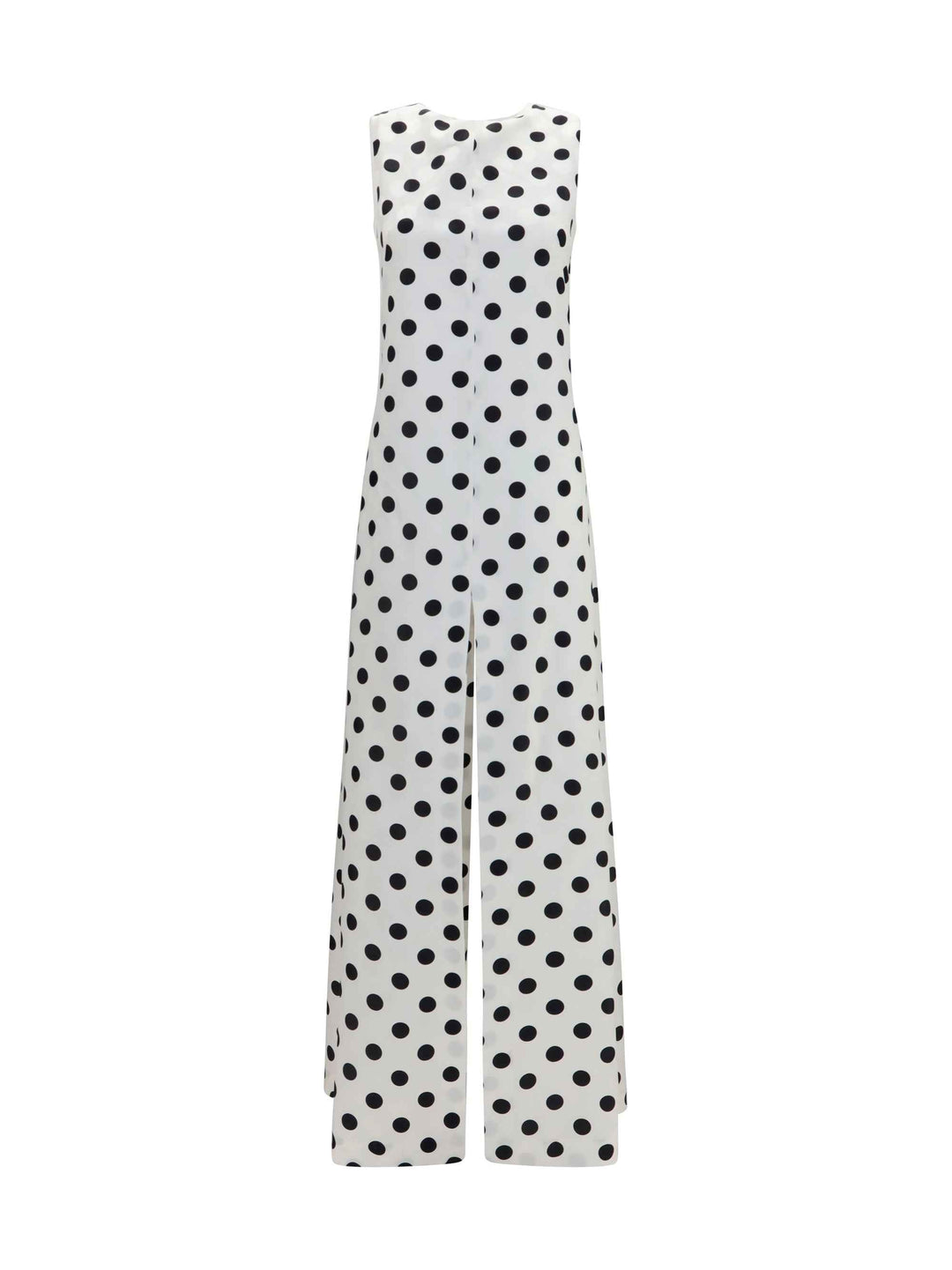 Sleeveless maxi Dress with back bow