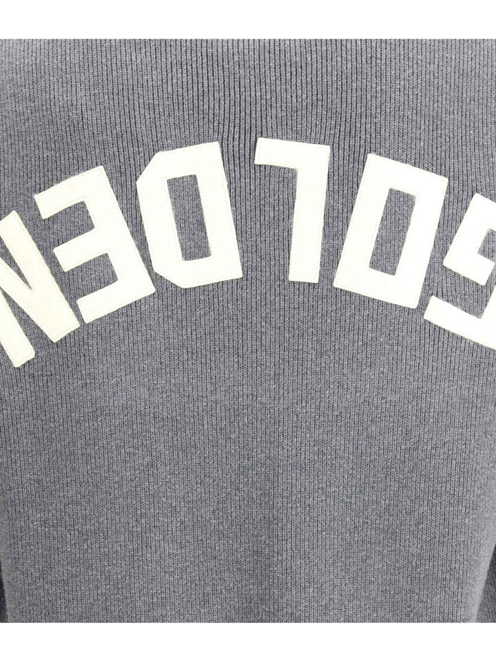 GOLDEN GOOSE Knitwear in DARK GREY MELANGE