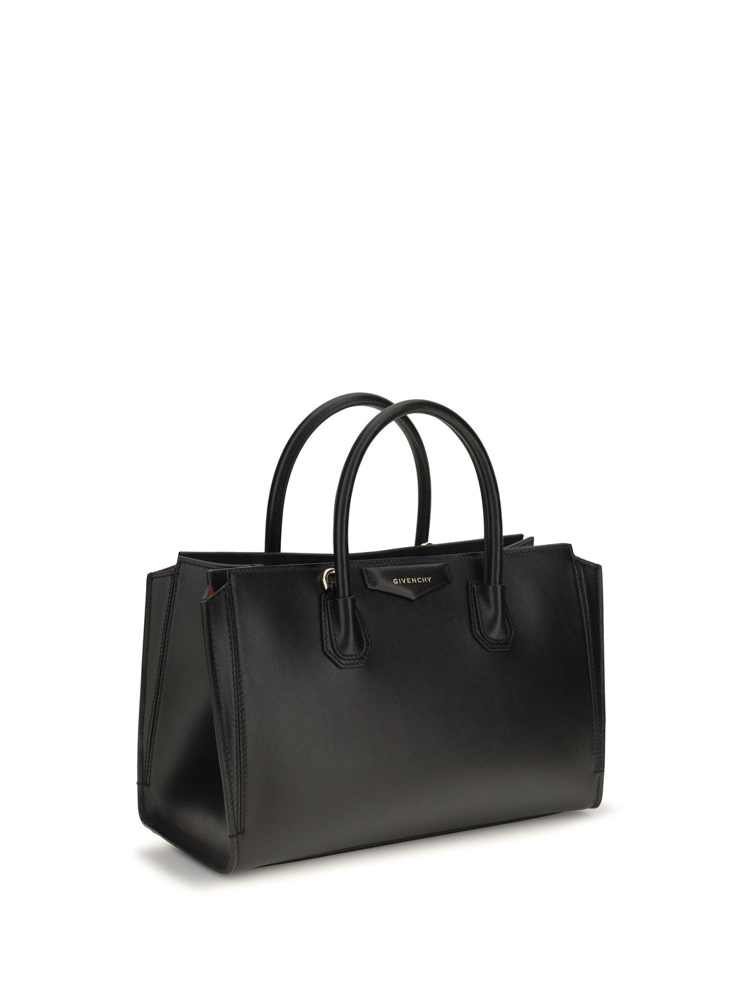 Small Antigona Catchall glossy grained leather Handbag 2