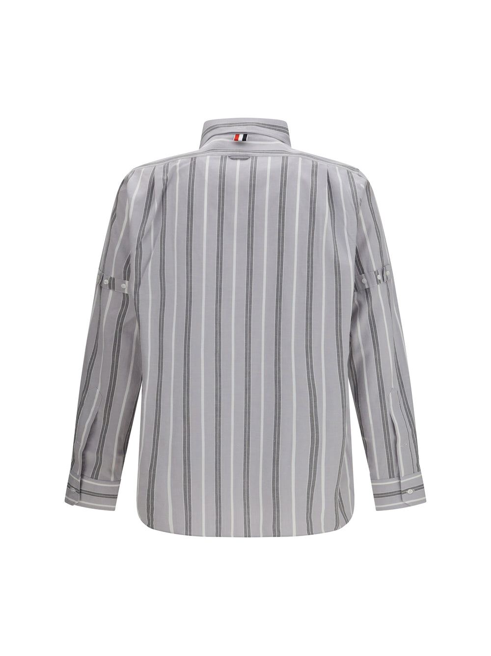 Madras striped armband Shirt 2
