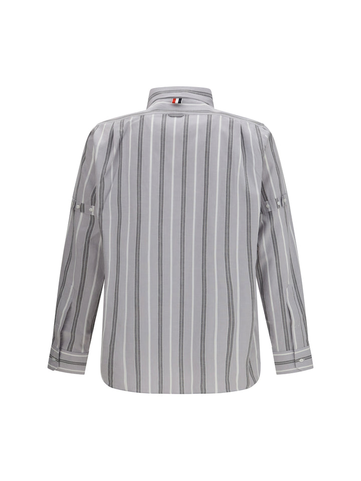 Madras striped armband Shirt 2