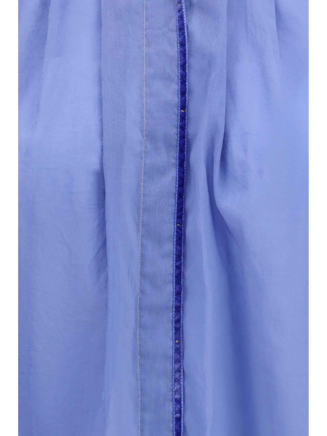 pleated high-neck Blouse