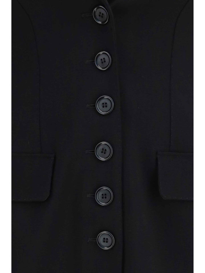 Stretch wool single breasted Jacket