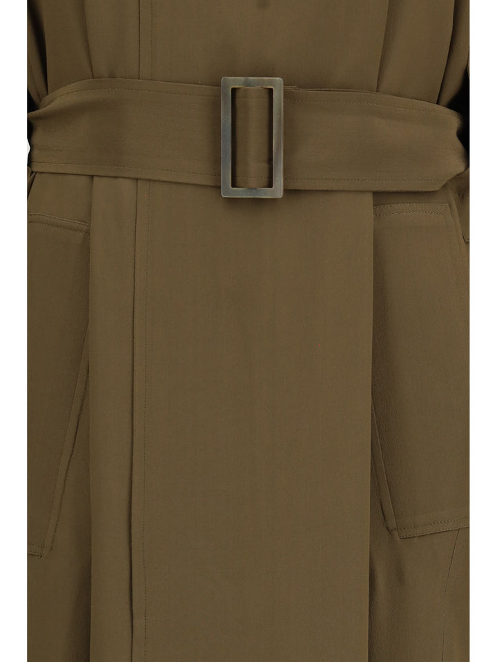 Silk Trench Coat 3