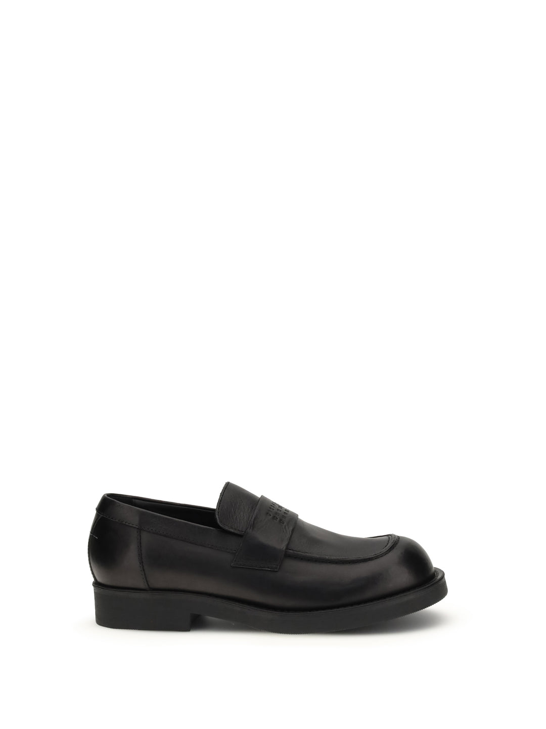 Loafers with visible topstitching 1