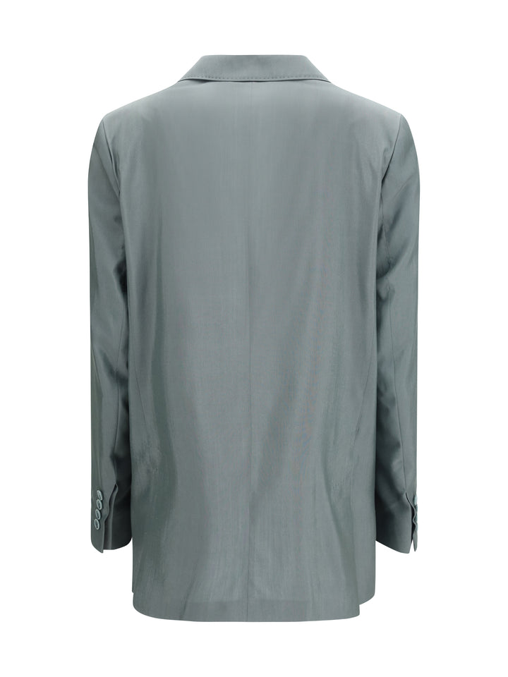 Mxmalbata Blazer in wool and silk 2