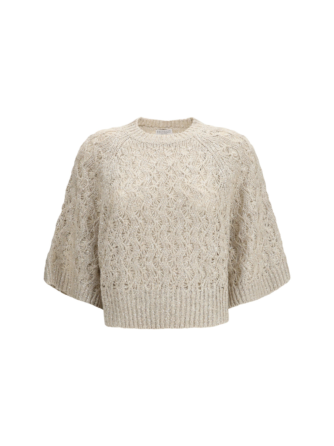 Open-knit construction Sweater 1