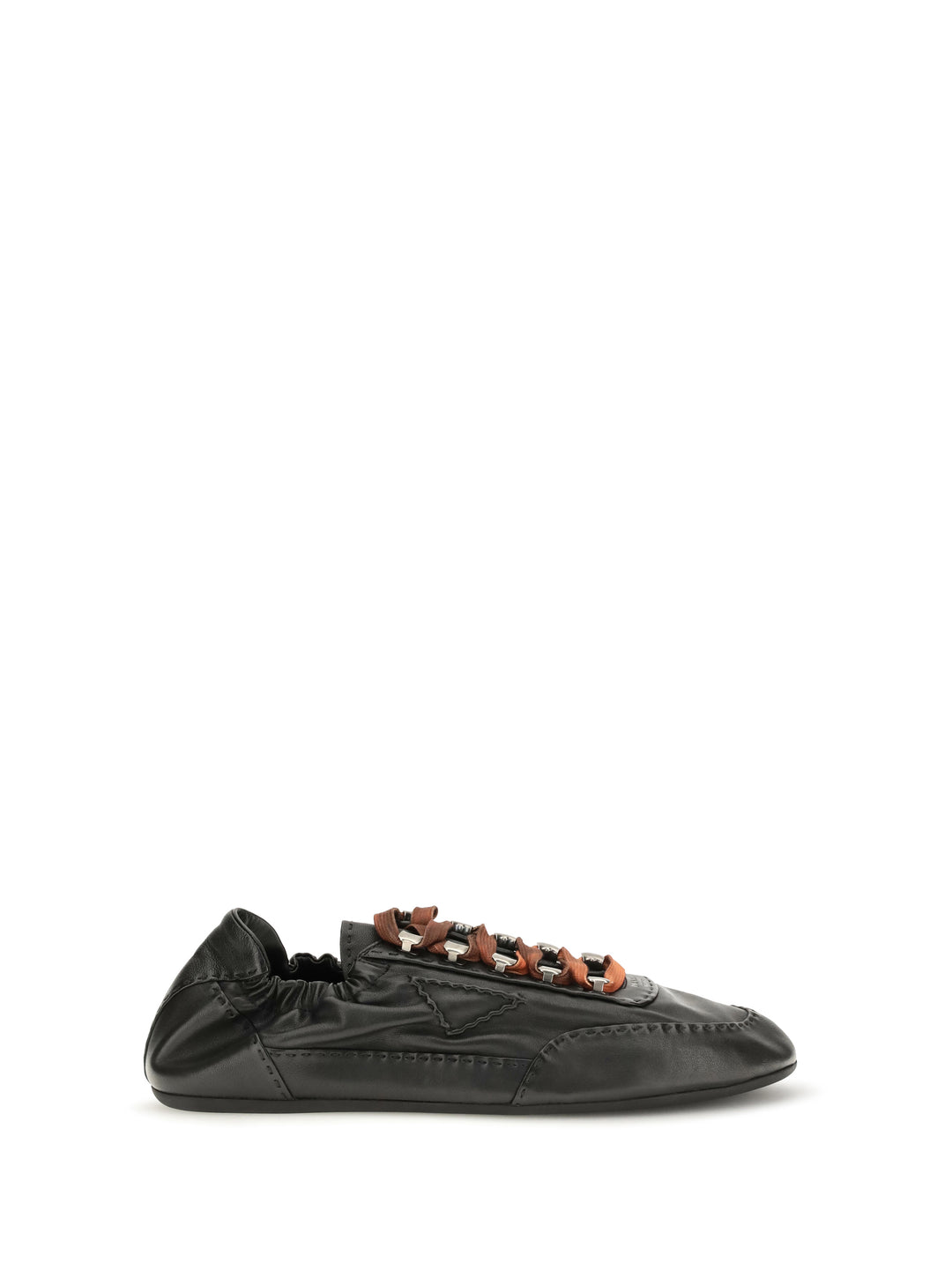 Collapse aged nappa leather Sneakers 1