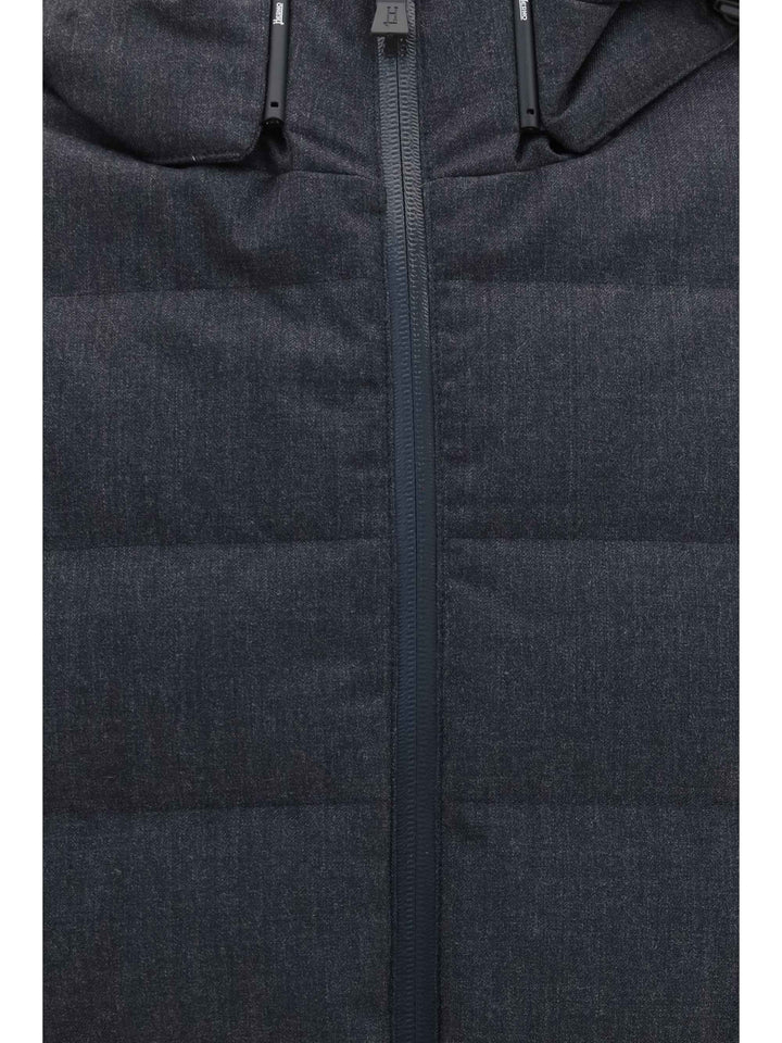 Long padded Hooded Jacket