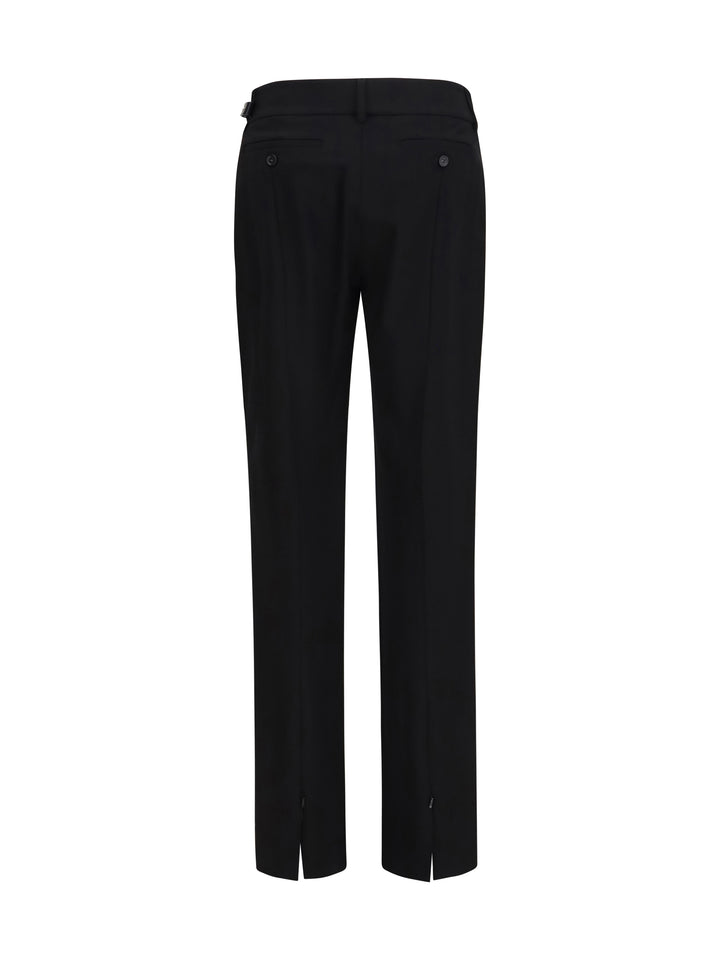 Rum cigarette pants with belt 2
