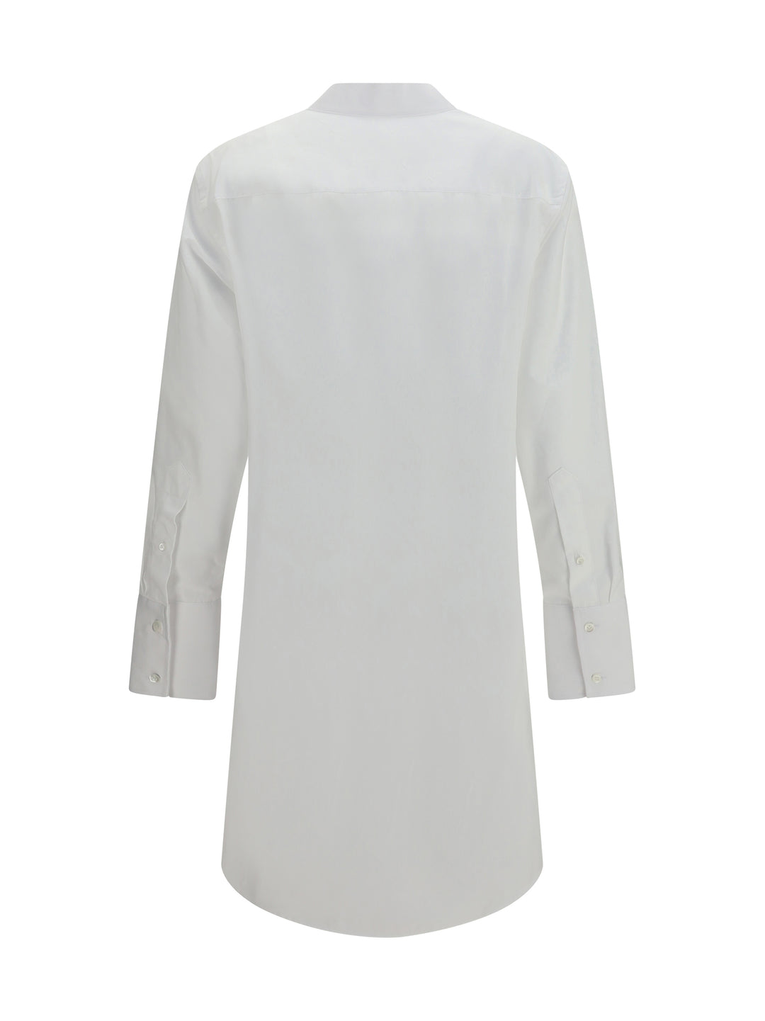 Raw-edge cotton mini Dress 2