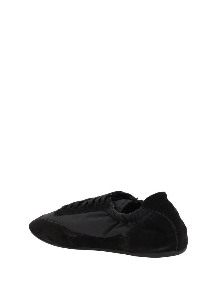 Collapse Sneakers in Re-Nylon and suede 3