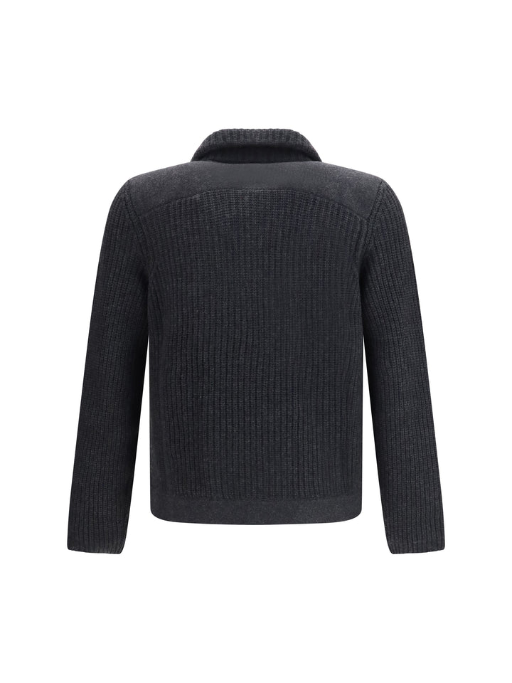 Marina Cardigan in English Rib Cashmere 2