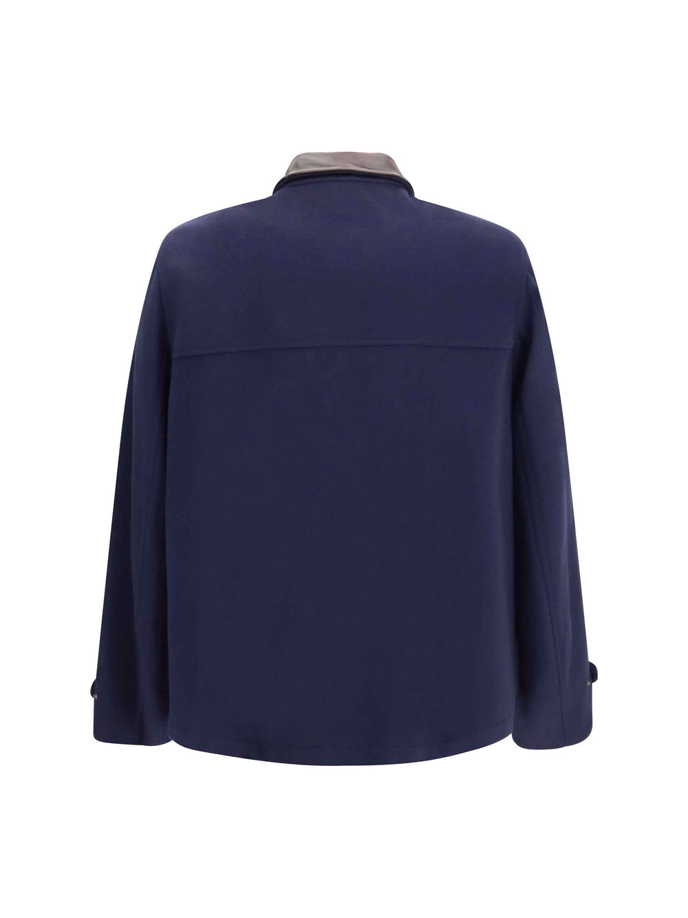 Virgin wool Jacket withnappa inserts