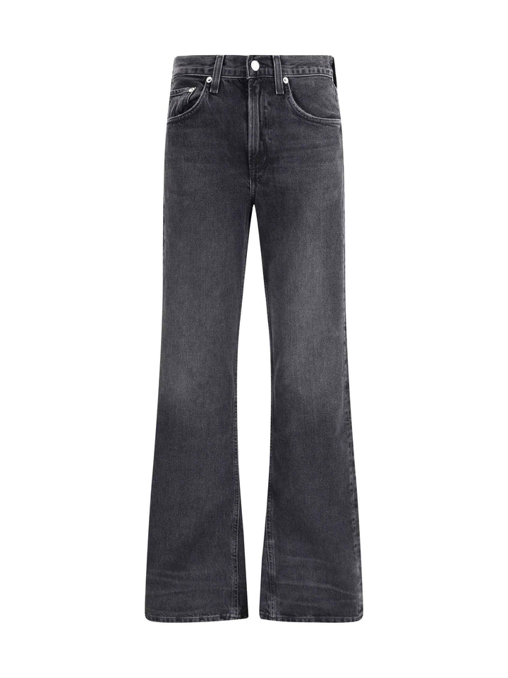 Mid-rise kick boot Jeans