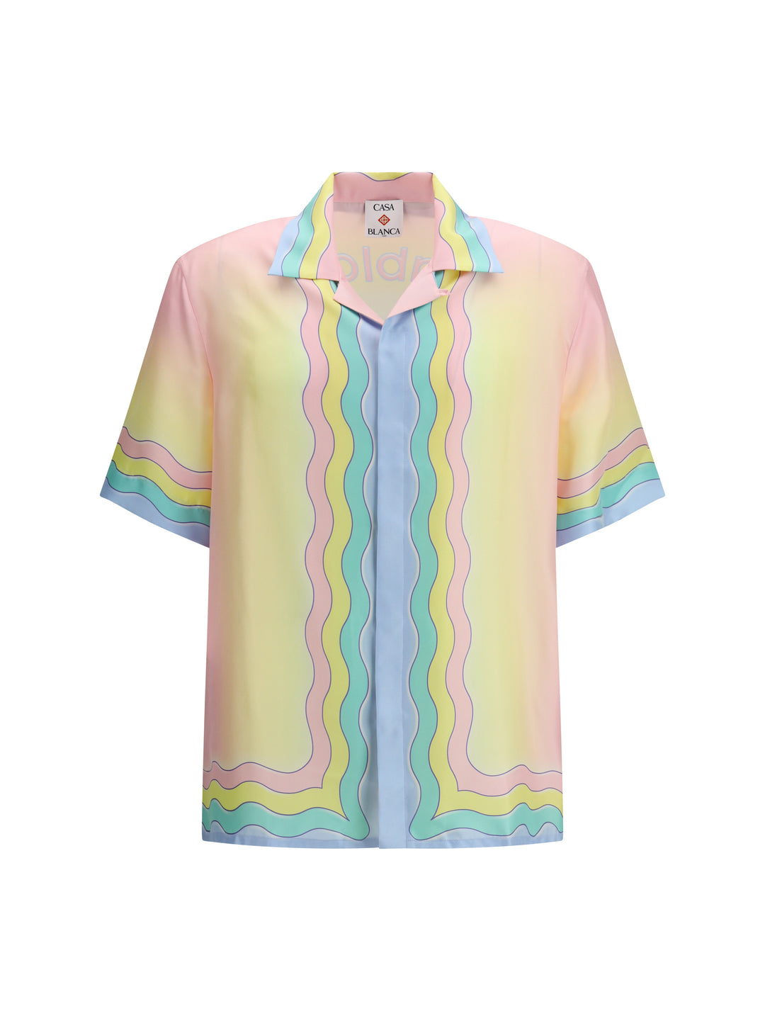 All-over monogram jacquard pattern polo Shirt 1