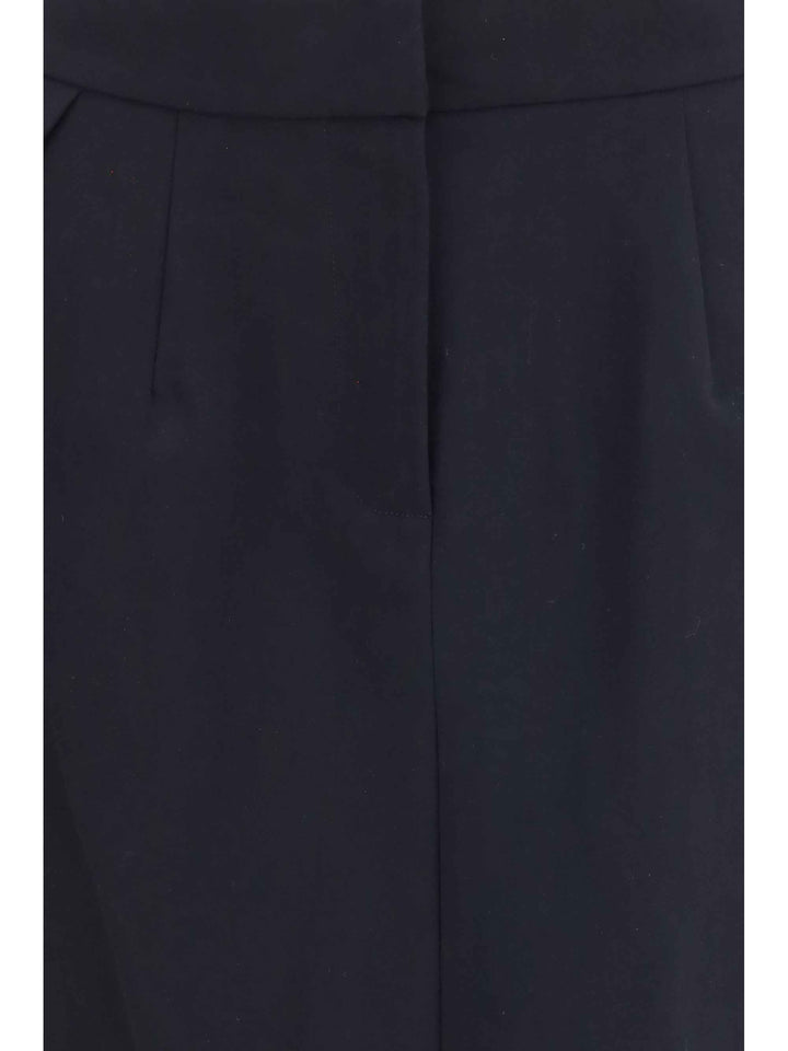 Pleated midi Skirt