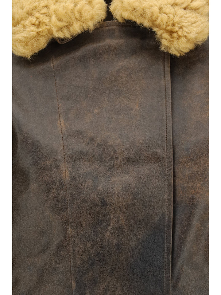 Leather Bomber Jacket 3
