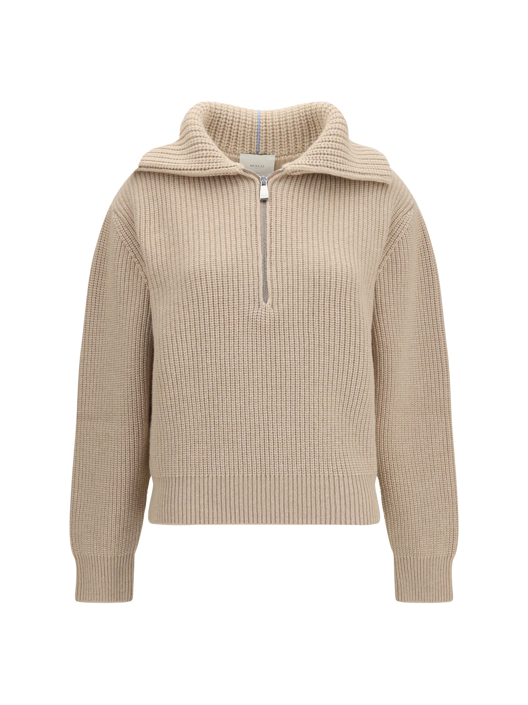 Cashmere high-neck zip Sweater 1