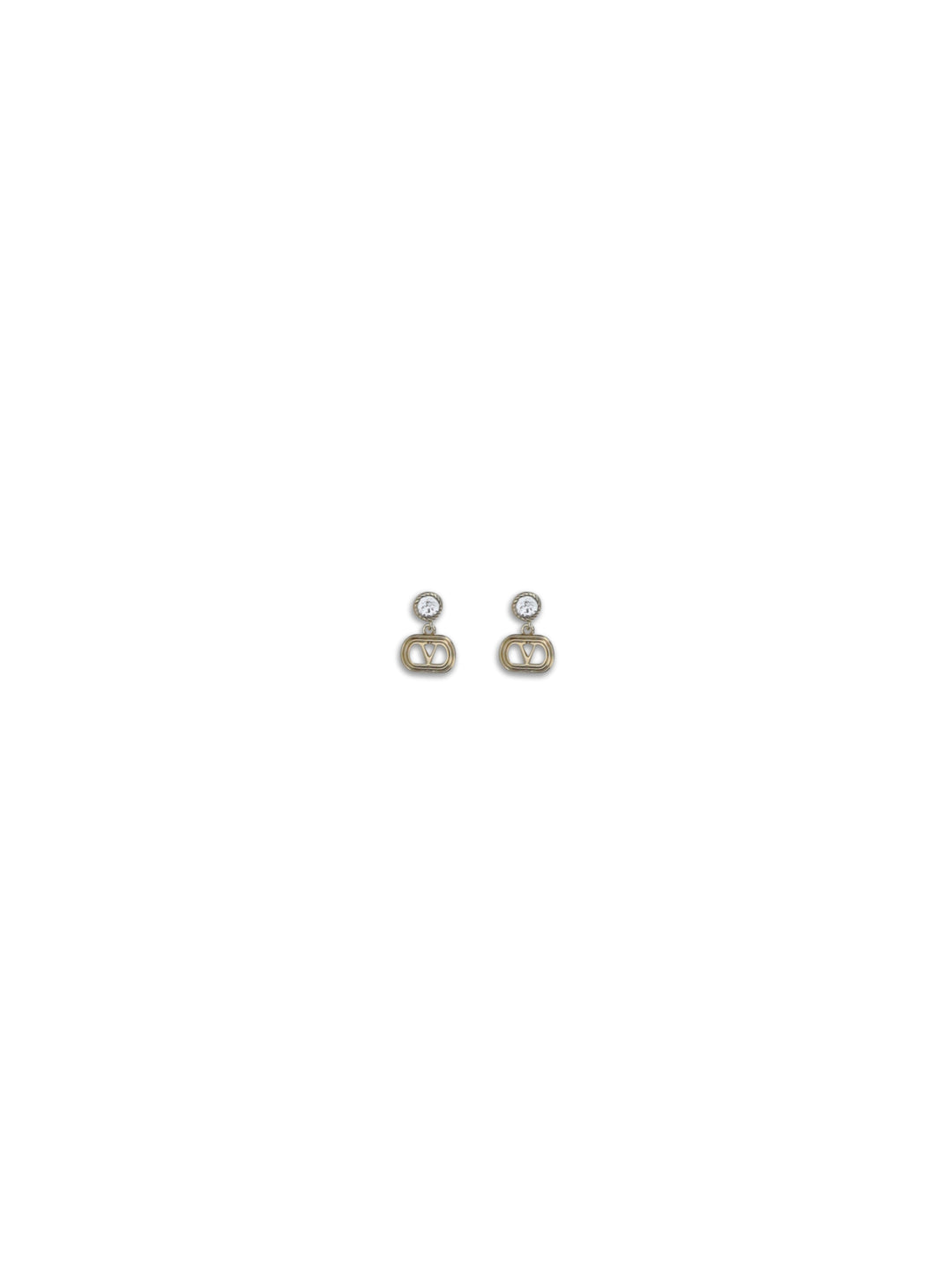Ovalette Earrings in metal and Swarovski® crystals 1