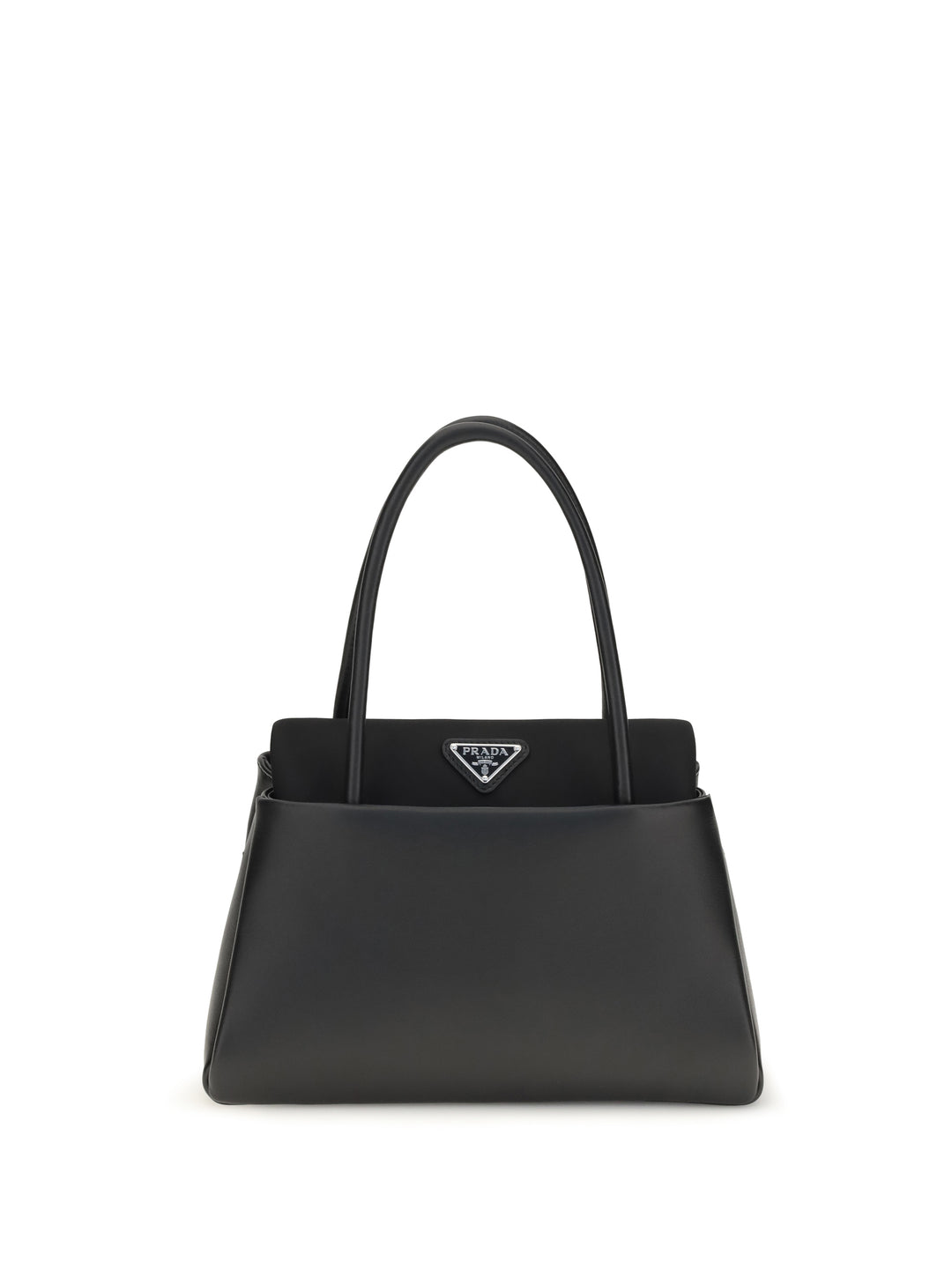 Top Handle Bag with triangle logo 1
