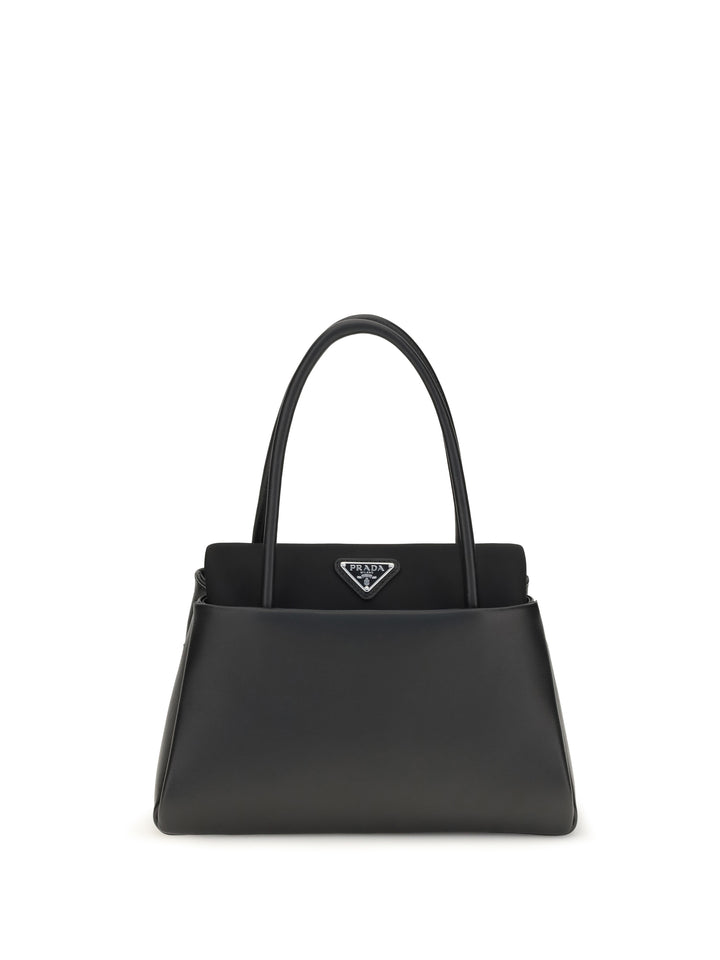 Top Handle Bag with triangle logo 1