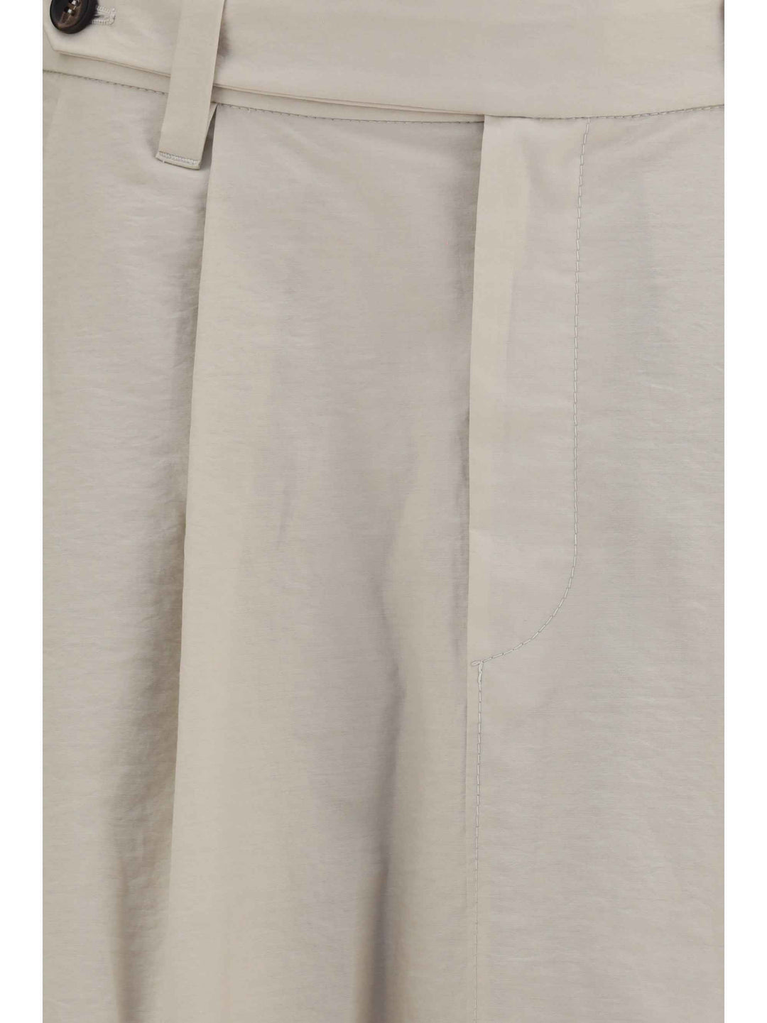 Cotton poplin Skirt with monili detail