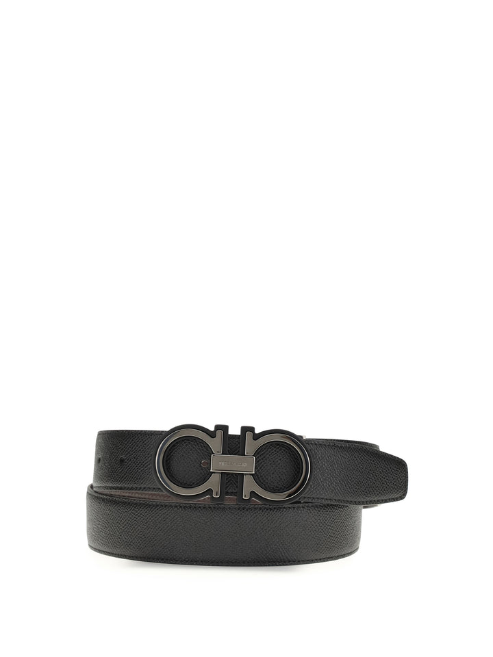 Reversible and adjustable Gancini Belt 1