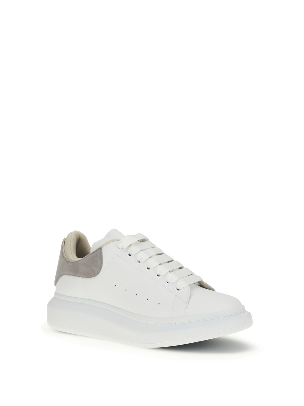 Oversized Sneakers with suede heel tab 2