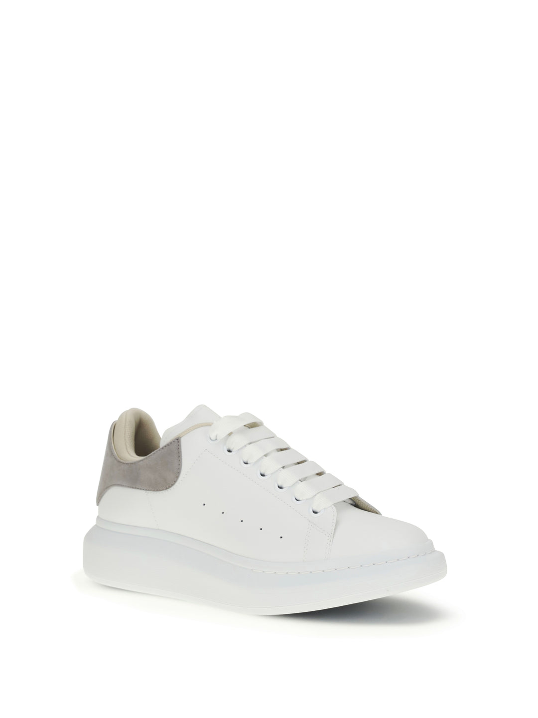 Oversized Sneakers with suede heel tab 2