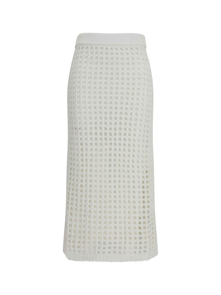 Cotton mesh Skirt