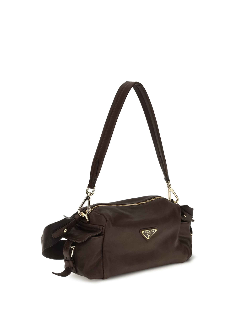 Small Explore Shoulder Bag in nappa leather